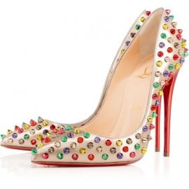 Specchio Follies Spikes Pumps by Christian Louboutin at Christian Louboutin