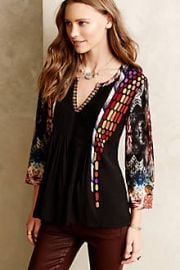 Spectral Peasant Top at Anthropologie