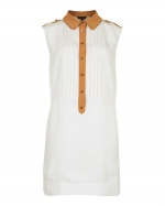 Spencers white long shirt at Ted Baker