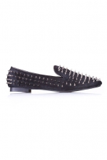 Spiked loafers like Emilys at Romwe