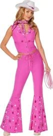 Spirit Halloween Barbie the Movie Adult Barbie Costume (Extra Small Pink Western Cowgirl) at Amazon