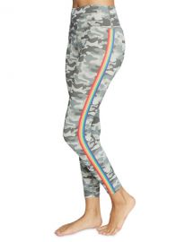 Spiritual Gangster Camo Essential High-Waist Leggings at Neiman Marcus