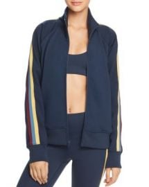 Spiritual Gangster Striped-Sleeve Track Jacket  Women - Bloomingdale s at Bloomingdales