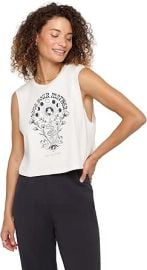 Spiritual Gangster Womenx27s Love Mother Callie Crop Tank Birch XS at Womens Clothing store at Amazon