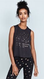 Spiritual Gangster Written in Stars Active Crop Tank Top at Shopbop