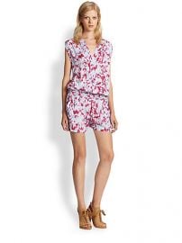 Splendid - Desert Rain Tie-Dye Short Jumpsuit at Saks Fifth Avenue