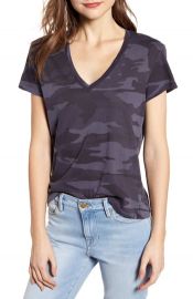 Splendid Camo Cotton Tee   Nordstrom at Nordstrom