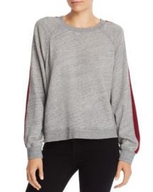 Splendid Color Block Stripe Sweatshirt Women - Bloomingdale s at Bloomingdales