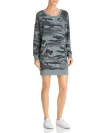 Splendid Courtside Camo Sweatshirt Dress  Women - Bloomingdale s at Bloomingdales