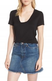 Splendid Deep U-Neck Tee   Nordstrom at Nordstrom