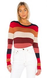 Splendid Duke Stripe Pullover in Duke Multi Stripe from Revolve com at Revolve