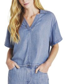 Splendid Kailyn Indigo Top Shop Premium Outlets at Shop Simon