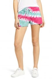 Splendid Kassidy Tie Dye Terry Shorts at Nordstrom Rack