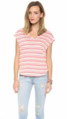 Splendid Marina Eyelet Stripe Top at Shopbop