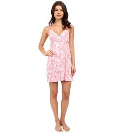 Splendid Mesh Trim Chemise Tropical Sketchy Floral at 6pm