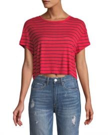 Splendid New Haven Crop Tee at Neiman Marcus