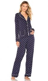 Splendid Notch Collar PJ Set in Snow Dots from Revolve com at Revolve