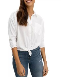 Splendid Paige Tie Front Shirt Bloomingdales at Bloomingdales