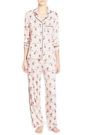 Splendid Piped Pajamas in Poppy Party at Nordstrom