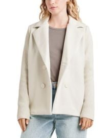 Splendid Singrid Mixed Media Blazer Bloomingdales at Bloomingdales