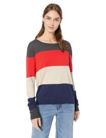 Splendid Women s Colorblock Sweater at Amazon