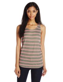 Splendid Womenand39s Cayman Stripe Tank in Olive at Amazon