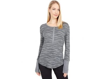 Splendid Zebra Forever Henley  com at Zappos