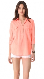 Splendid pocket blouse at Shopbop