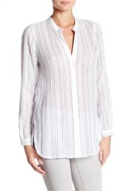 Split Neck Button-Up Shirt at Nordstrom Rack