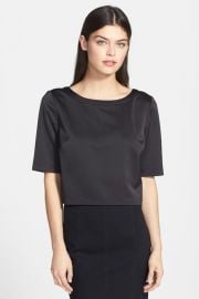 Split back crop top by Trouve at Nordstrom Rack