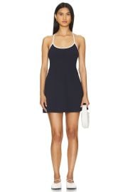 Splits59 Simona Airweight Dress In Indigo White at Revolve