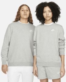 Sportswear Club Fleece Womenx27s Crew-Neck Sweatshirt com at Nike