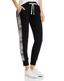 Sporty Camo-Stripe Sweatpants at Bloomingdales