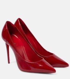Sporty Kate 100 patent leather pumps at Mytheresa