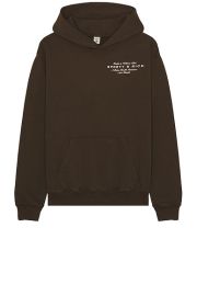 Sporty Rich Health Initiative Hoodie in Chocolate FWRD at FWRD