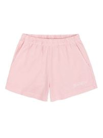 Sporty amp Rich Rizzoli Cotton Mini Shorts Pink ID at Farfetch