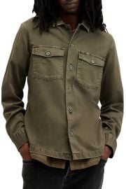 Spotter Cotton Denim Button-Up Shirt Jacket at Nordstrom