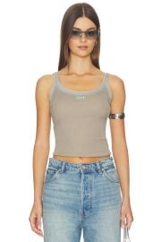 Spray Off Stamp Rib Tank Top at Revolve