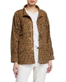 Spring Cheetah Service Jacket at Neiman Marcus