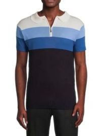 Spring Mercer Colorblock Sweater Polo at Saks Off 5th