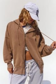 Sprint To The Finish Zip Up2 at Free People