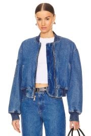 Sprwmn Bomber Jacket In Coco at Revolve