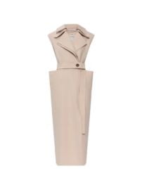 Spsbosso Belted Sleeveless Coat at Farfetch