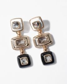 Square Drop Earring at White House Black Market