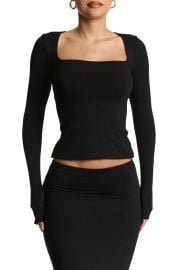 Square Neck Crop Top at Nordstrom