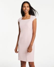 Square Neck Sheath Dress by Ann Taylor at Ann Taylor