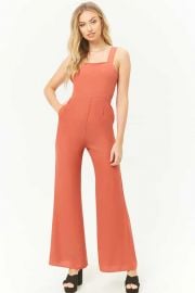 Square neck jumpsuit at Forever 21