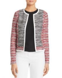 St  John Amelia Color-Block Tweed Jacket Women - Bloomingdale s at Bloomingdales