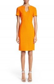 St  John Collection Ribbon Texture Knit Dress at Nordstrom