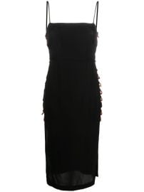 St Agni Side cut-out Midi Dress - at Farfetch